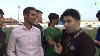 حواشی بازی دریای کاسپین بابل 0 - شهرداری همدان 0