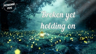 Roni Tran - Broken Yet Holding On (Lyrics) HD نایتکور