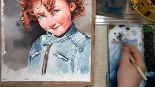 پرتره مو فرفری ۸