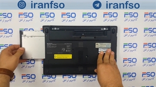 تعویض دی وی دی رایتر لپ تاپ سونی Sony Vpc-Ca || کامپیوتر افق
