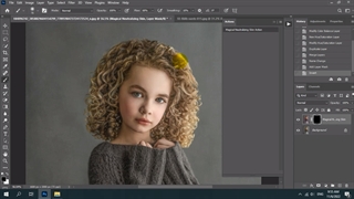 تغییر رنگ مو در فتوشاپ
