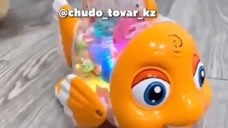 ماهی اسباب بازی چرخ دنده ای(موزیکال+حرکتی)