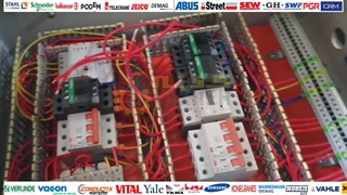 سیستم تابلو جرثقیل سقفی_تابلو برق صنعتی