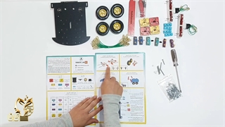 آموزش رباتیک روش اتصال لینک به گیربکس(ربوکارنا)