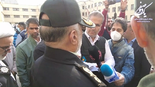 دستگیری مامور قلابی مسلح با کارت تقلبی و سلاح پلاستیکی طرح رعد 60 پلیس پیشگیری تهران بزرگ