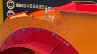 تست لرزش فن سانتریفیوژ کلاس c محصول شرکت کولاک فن همراه با گواهی بالانس در ایران