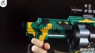 تفنگ تیر پرتابی رگباری همراه با دوربین مدل pt017