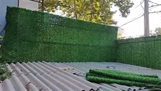 نصب فنس چمنی پروژه لواسان