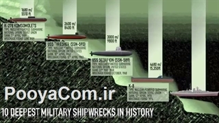 10 عمیق ترین کشتی غرق شده نظامی
