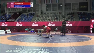 Round 3 FS - 48 kg: B. ASSAMBEK (KAZ) v. I. BAKHROMOV (TJK)