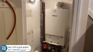 آموزش نصب پکیج چگالشی