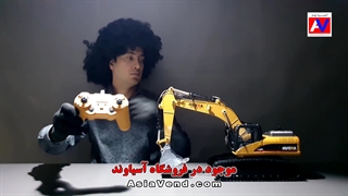 بیل مکانیکی  کنترلی حرفه ای فلزی هوینا 1580