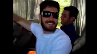 ابتدای ورود به گرجستان داخل اتوبوس