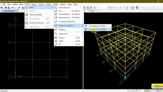 8-Select Columns in sap2000 and define group Column 1401.08.26