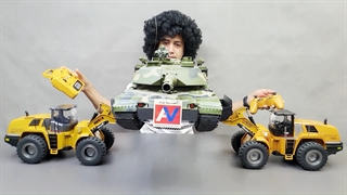 لودر کنترلی حرفه ای فلزی آسیاوند | تست قدرت