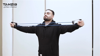 آموزش حرکات هوازی با کش تن زیب