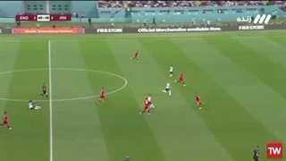 گل سوم انگلیس به ایران در جام جهانی قطر:||||
