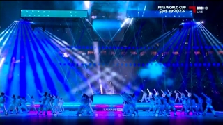 اجرای جونگ کوک در افتتاحیه جام جهانی 2022