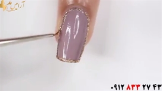 آموزش شیوه طراحی و دیزاین مات ناخن بسیار شیک و جدید