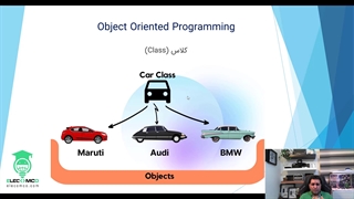 فیلم آموزش فلاتر با زبان دارت : ( جلسه 5 رایگان - مفاهیم شی گرایی) از دوره متخصص فلاتر سایت الکامکو