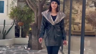 پالتو چرم زنانه