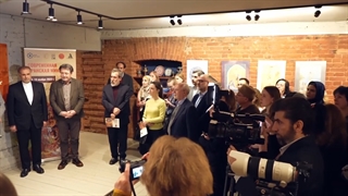 گزارش خبرنگار واحد مرکزی خبر در مسکو از برگزاری نمایشگاه مینیاتور معاصر ایرانی (آثار استاد بدرالسما )در کشور روسیه