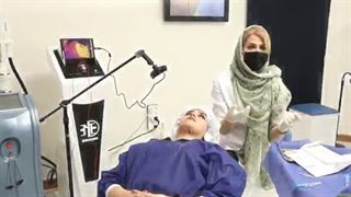 از بین بردن غبغب با دستگاه پزشکی Aphrodite