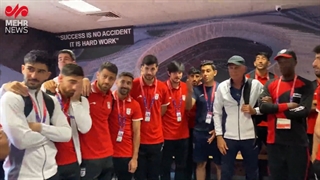 14010905: واکنش عضو تیم کمپ الریان قطر به پیروزی تیم ملی ایران برابر ولز