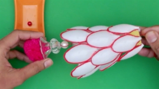 ساخت لوستر با پلاستیک های دور ریختنی