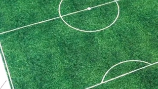 فرش ماشینی کودک طرح زمین فوتبال جام جهانی