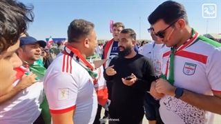 تودهنی هواداران تیم ملی به خبرنگار جعلی ایران اینترنشنال