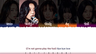 BYE BYE lyrics _ RED VELVET [با زیرنویس فارسی]