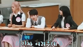 آزمون دادن به سبک بلک پینک BLACKPINK(کپشن)