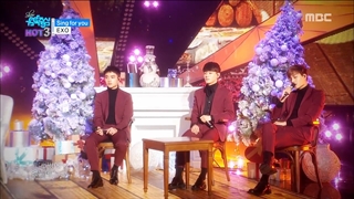 اجرای آهنگ Sing For you از اکسو در موزیک شو Music Core 151212