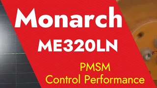 نمودار کیفیت حرکتی درایو مونارک مدل ME320LN