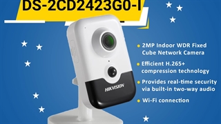 راه اندازی دوربین مداربسته کیوب هایک ویژن مدل DS-2CD2423G0-IW (قسمت اول)