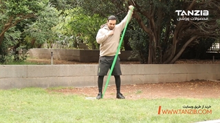 تمرین با کش پیلاتس تن زیب