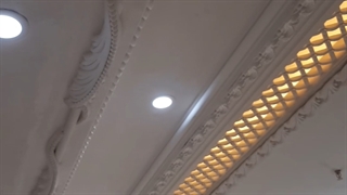 زیباترین گچبری سقف پذیرایی در تهران