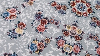 فرش 700 شانه ارزان قیمت - طرح سپنتا رنگ فیلی با تراکم 2100