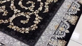 فرش طرح آوین سرمه ای
