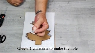 DIY easy Christmas craft ideas. DIY Christmas craft home decor idea