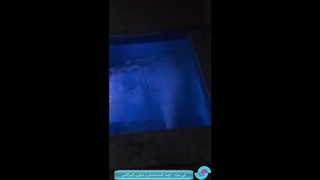 استخر فایبرگلاس 3 در 6 به همراه یک جکوزی 1.5 در 1.5 تولید شرکت آبی سازه