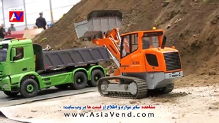 فعالیت نمایشگاهی انواع ماشین سنگین  کنترلی، کشاورزی و راهسازی آرسی