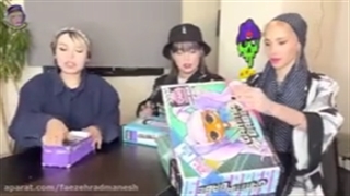 انباکس  LOL آرزو صادقی، پریسا پوربلک و بهار پینکی