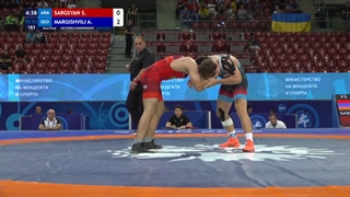 12 FS - 92 kg S SARGSYAN (ARM) v A MARGISHVILI (GEO)