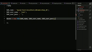 Simple Shopping Cart System Using PHP PDO and MySQL Database - Part 01