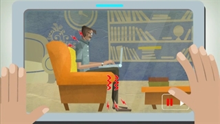 دنیای فناوری | نحوه صحیح نشستن روی صندلی هنگام کار با رایانه