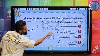 حل تست کنکور سراسری از درس فیزیک مبحث مغناطیس