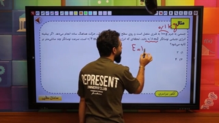 حل تست از مبحث حرکت نوسانی با تدریس زیبای سامان مطلبی ( سوپر استار فیزیک کنکور ایران )