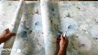 کاغذدیواری گلدار2